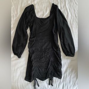 Wild Fable Black Scrunch Dress